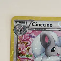 Cinccino RC19/RC25 Holo Legendary Treasures: Radiant Collection Pokemon NM - Image 2