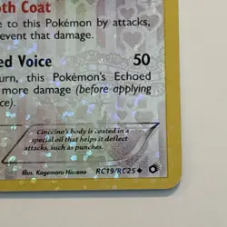 Cinccino RC19/RC25 Holo Legendary Treasures: Radiant Collection Pokemon NM - Image 4