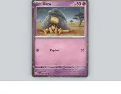 Abra (Cosmos Holo) 063/165 Promo Miscellaneous Cards & Products Pokemon NM - Image 1