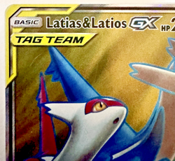 Latias & Latios GX (Full Art) S+M- TAG TEAM UP #169/181 Pokemon Holo-2019 - Image 3