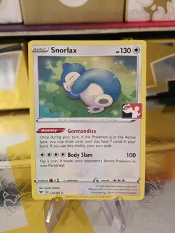 Snorlax 131/185 Pokemon Prize Pack Series 1 Promo Pokemon Card NM/LP Play Stamp - Image 1