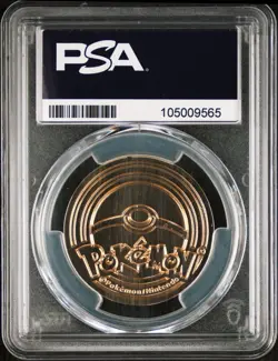 PSA 10 - 2022 Pokemon Promo Coin GIGANTAMAX CHARIZARD UPC - Image 3