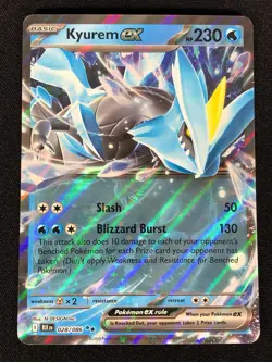 Pokemon Kyurem Ex 028/086 Ultra Rare Holo (NM)!! - Image 1