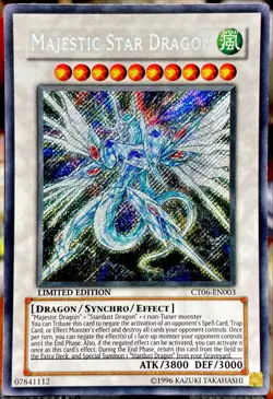 MINT 🔥 Yu-Gi-Oh! Majestic Star Dragon 2009 Collector Tins CT06-EN003 Limited Ed - Image 1