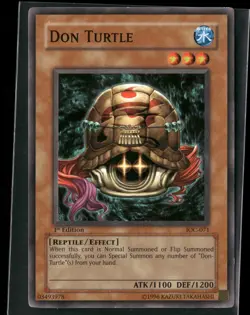 Don Turtle IOC-071 Invasion of Chaos Yu-Gi-Oh 1st Edition HP - Image 1