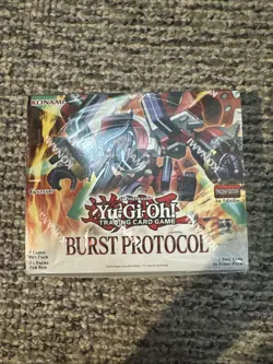 Yugioh Burst Protocol Box 1st Edition / New / Factory Sealed Fire - Image 1