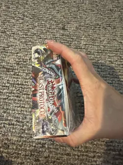 Yugioh Burst Protocol Box 1st Edition / New / Factory Sealed Fire - Image 2