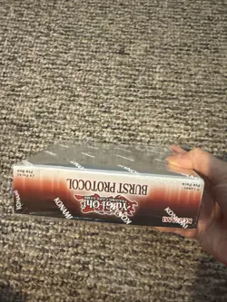 Yugioh Burst Protocol Box 1st Edition / New / Factory Sealed Fire - Image 4