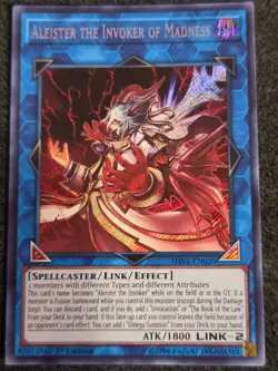 Yugioh! Aleister the Invoker of Madness SHVA-EN020 Secret Rare 1st NM - Image 1