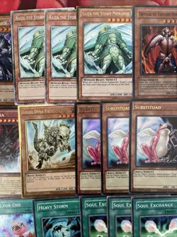 Complete Frog Monarch Edison Yugioh Deck Caius Raiza Substitoad Staples More - Image 3