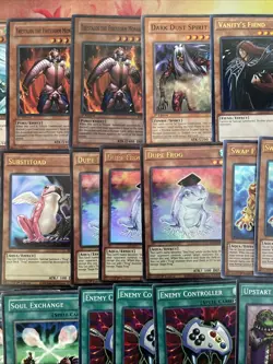 Complete Frog Monarch Edison Yugioh Deck Caius Raiza Substitoad Staples More - Image 4