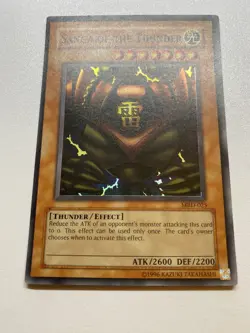 Yugioh Sanga Of The Thunder Super Rare Unlimited MRD-025 HP - Image 1