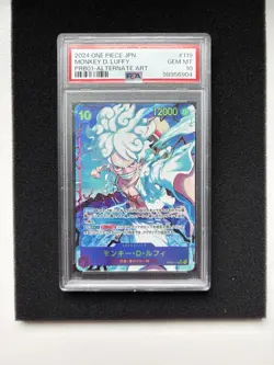 Monkey D. Luffy PRB01 Alt Art #119 JPN Foil PSA 10 - Image 1