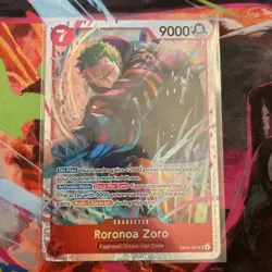Roronoa Zoro EB04-007 SR Adventure on Kami's Island One Piece NM English - Image 1