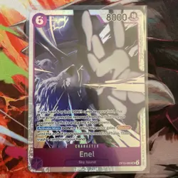 2026 One Piece Adventure on Kami's Island Enel Super Rare #OP15-060 - Image 1