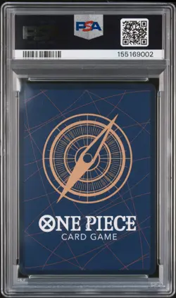 2025 ONE PIECE OP13-CARRYING ON HIS WILL ALTERNATE ART SILVERS RAYLEIGH PSA 8 - Image 2