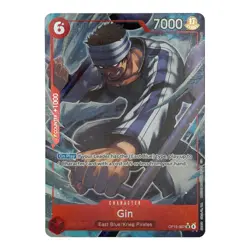One Piece Gin OP15-007 Alt Art Adventure on Kami’s Island OP15-EB04 English NM - Image 1