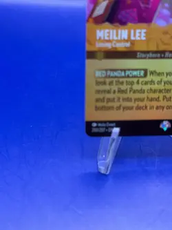 Disney Lorcana Meilin Lee Losing Control Epic Holo #210 AOTV NM - Image 5