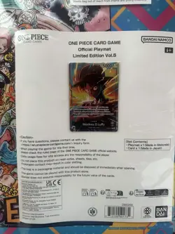 One Piece Card Game Official Playmat Limited Edition Vol.5 PROMO ENGLISH IN-HAND - Image 2
