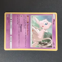 Pokemon Card Mew Holo LP SM Promos SM215 - Image 1