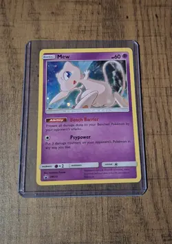 Pokemon Card Mew Holo LP SM Promos SM215 - Image 1
