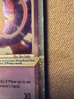 Mew EX 2006 Holon Phantoms Holo Ultra Rare Pokemon TCG Card 100/110 - Image 4