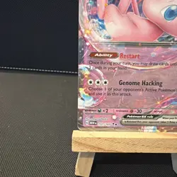 Pokemon Mew EX TCG Scarlet Violet Holo Double Rare Card 151/165 - Image 4