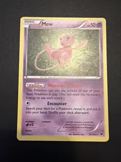 Pokemon Mew TCG Fates Collide Holo Rare Card 29/124 - Image 1