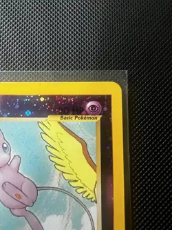 Pokemon Mew TCG Reverse Holo Card Southern Islands 1/18 *SWIRL* - Image 3