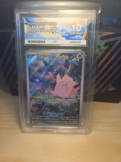 Clefairy 094/088 ACE 10 Illustration Rare Perfect Order Pokemon TCG - Image 1