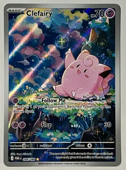Clefairy 094/088 Perfect Order Pokemon TCG Holo Illustration Rare NM - Image 1