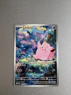 Pokemon TCG Clefairy 094/088 Illustration Rare Perfect Order NM - Image 1