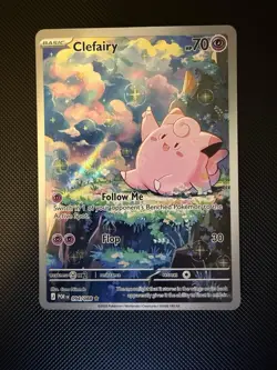 Pokemon TCG Clefairy 094/088 Illustration Rare Perfect Order NM - Image 1