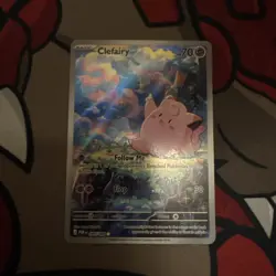 Pokemon TCG Clefairy 094/088 Illustration Rare Perfect Order Mint - Image 2