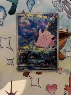 Pokemon TCG Clefairy 094/088 Illustration Rare Perfect Order Mint - Image 1