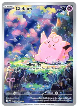 Clefairy 094/088 Perfect Order Pokemon TCG Holo Illustration Rare NM - Image 1