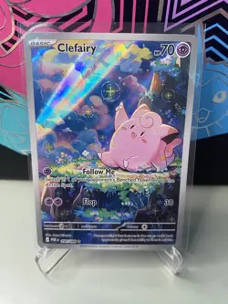 Pokemon TCG Clefairy 094/088 Perfect Order Illustration Rare NM - Image 1