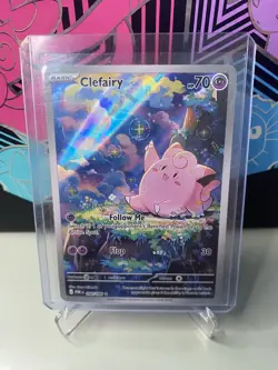 Pokemon TCG Clefairy 094/088 Perfect Order Illustration Rare NM - Image 3