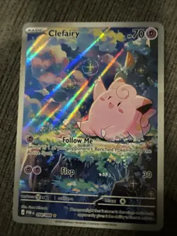 Pokemon TCG Mega Evolutions: Perfect Order #094/088 Clefairy Illustration Rare - Image 1