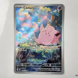 Pokemon TCG Clefairy 094/088 Perfect Order Illustration Rare Holo Full Art - Image 1