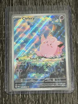 Pokemon TCG Mega Evolutions: Perfect Order #094/088 Clefairy Illustration Rare - Image 1