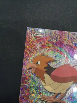 Spearow #21 (Topps Chrome Series 1) Holo Pokemon Card SPARKLE MP - Image 2