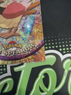 Spearow #21 (Topps Chrome Series 1) Holo Pokemon Card SPARKLE MP - Image 4
