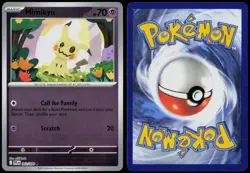 Mimikyu 042/094 Common Phantasmal Flames Pokemon Card Reverse Holo Near Mint - Image 3
