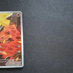 Tepig 096/086 Illustration Rare White Flare Pokemon TCG Card NM - Image 4