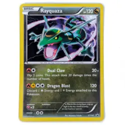 Rayquaza XY141 Black Star Promo Stamped Holo Rare Pokemon Card (XY Promos) MP - Image 1