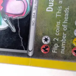 Rayquaza XY141 Black Star Promo Stamped Holo Rare Pokemon Card (XY Promos) MP - Image 3