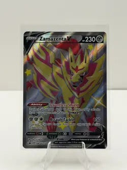 Zamazenta V SWSH293 Promo Black Star - NM Pokemon Card - Image 1