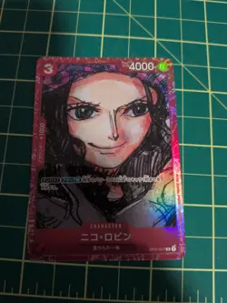 Nico Robin OP01-017 (Promo) FILM RED Finale Set ONE PIECE Card Game Japanese NM - Image 1