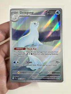 Pokemon TCG Dewgong 097/094 Illustration Rare Card English Phantasmal Flames ! - Image 1
